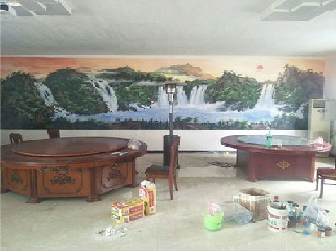 大方墙绘-写实风景