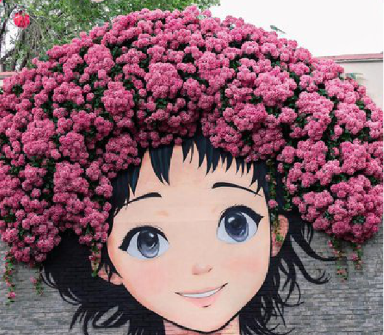 大方墙体彩绘-网红墙打卡