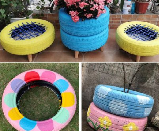 大方墙体彩绘-变废为宝