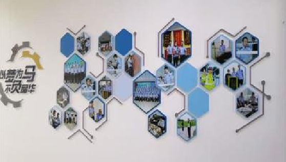 大方文化墙最常见的做法。