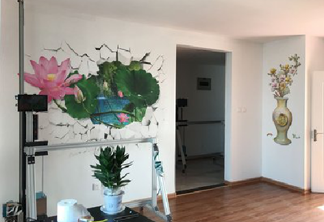 大方墙体彩绘相比墙纸的优势。