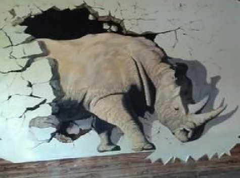 大方在墙绘中，如何绘制3D效果？